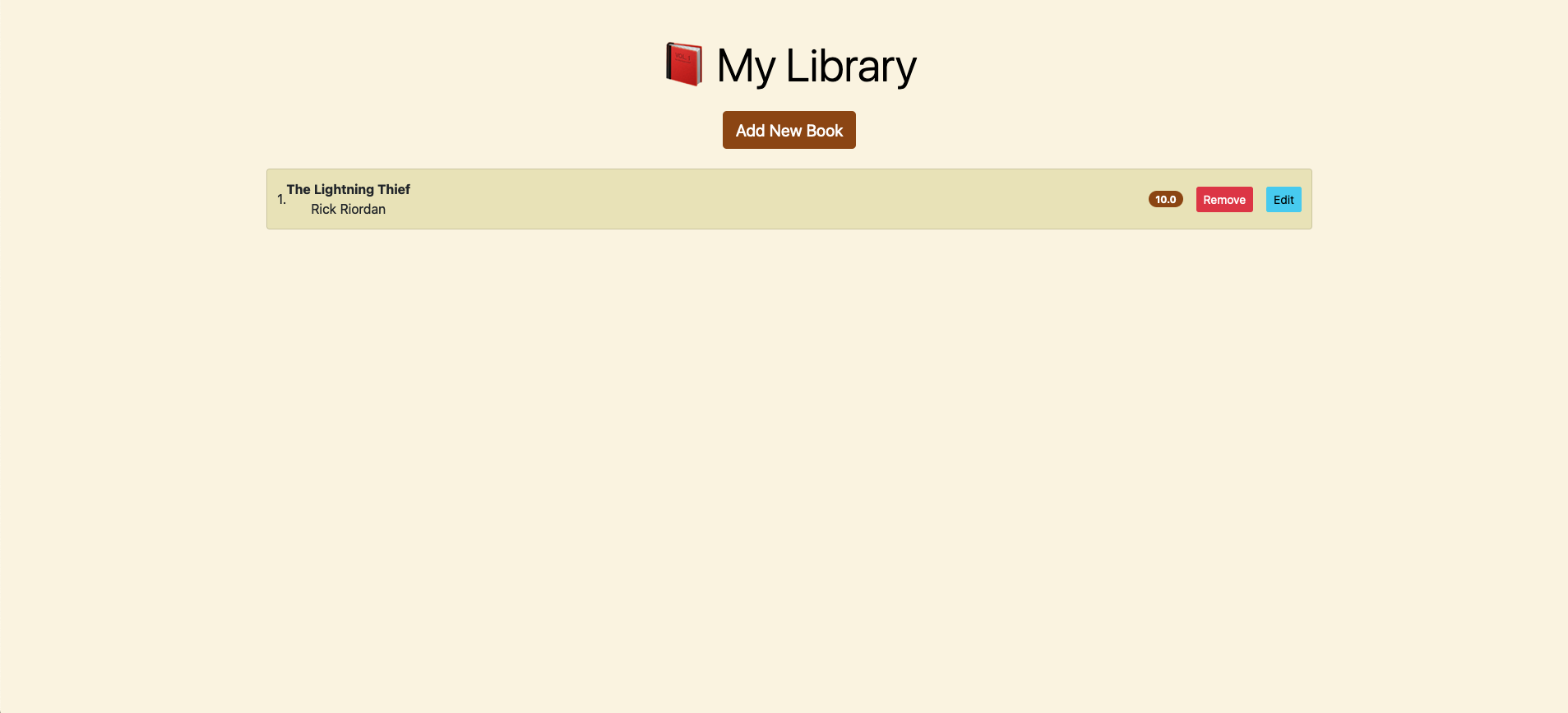 Book Collection App